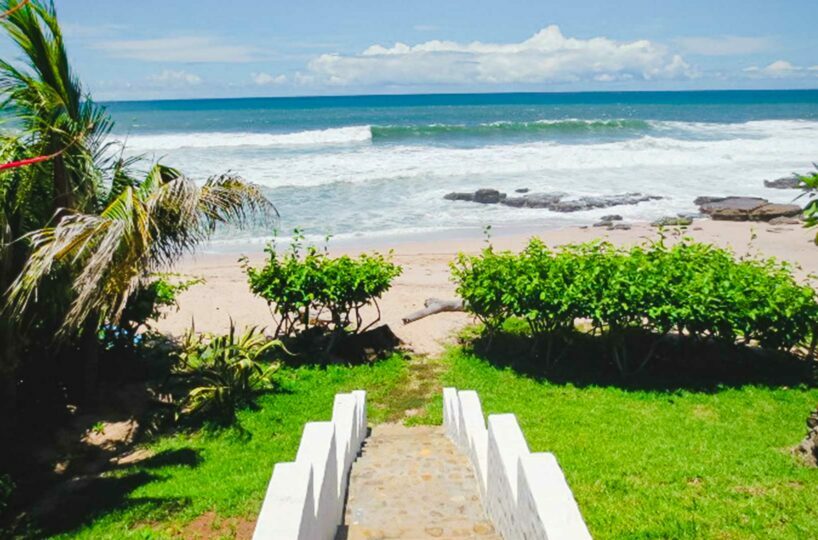 Villa Lupita, a beachfront villa on Playa Rosada in Rancho Santana
