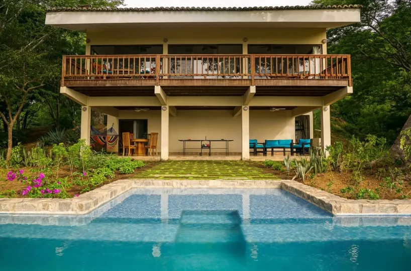 Pool at Casa Carolina in Rancho Santana