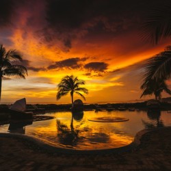 sunset playa santana sunset rancho santana