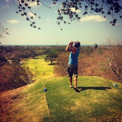 beach golfing golfing nicaragua